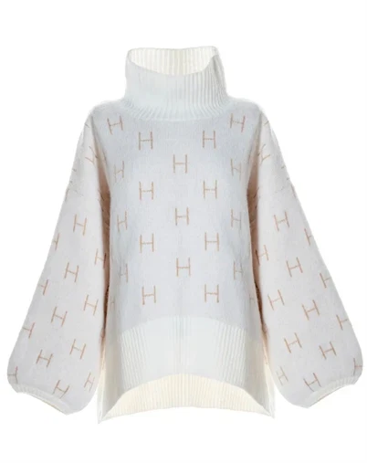 Hést - Fam Sweater Short - White